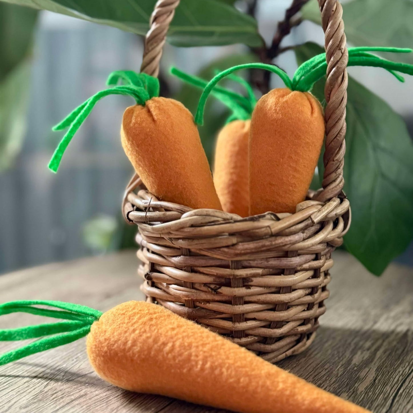 Felt Carrot