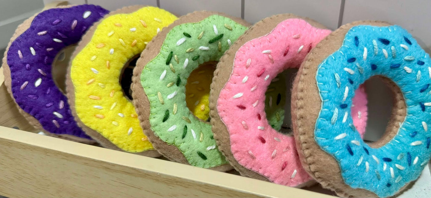 Rainbow Donuts